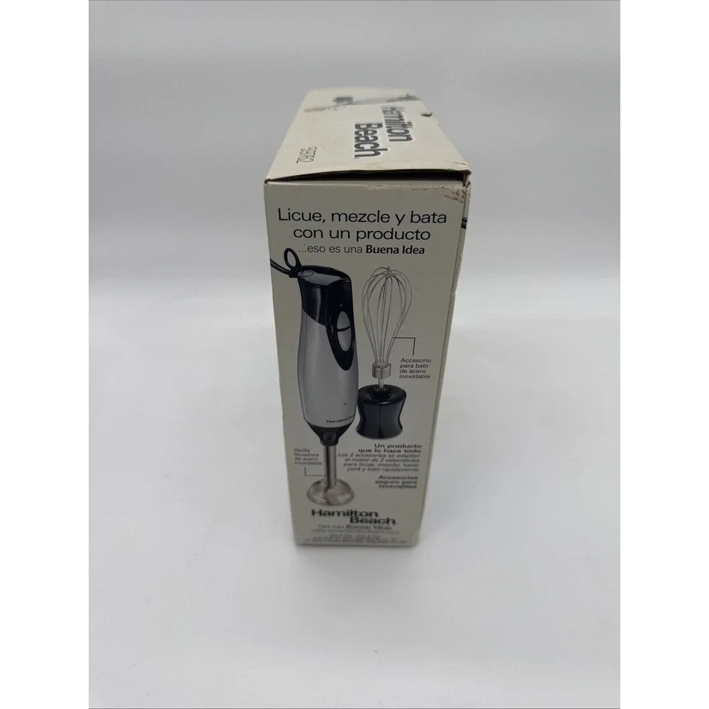 Hamilton Beach 2-Speed Hand Immersion Blender Model 59762 - NEW